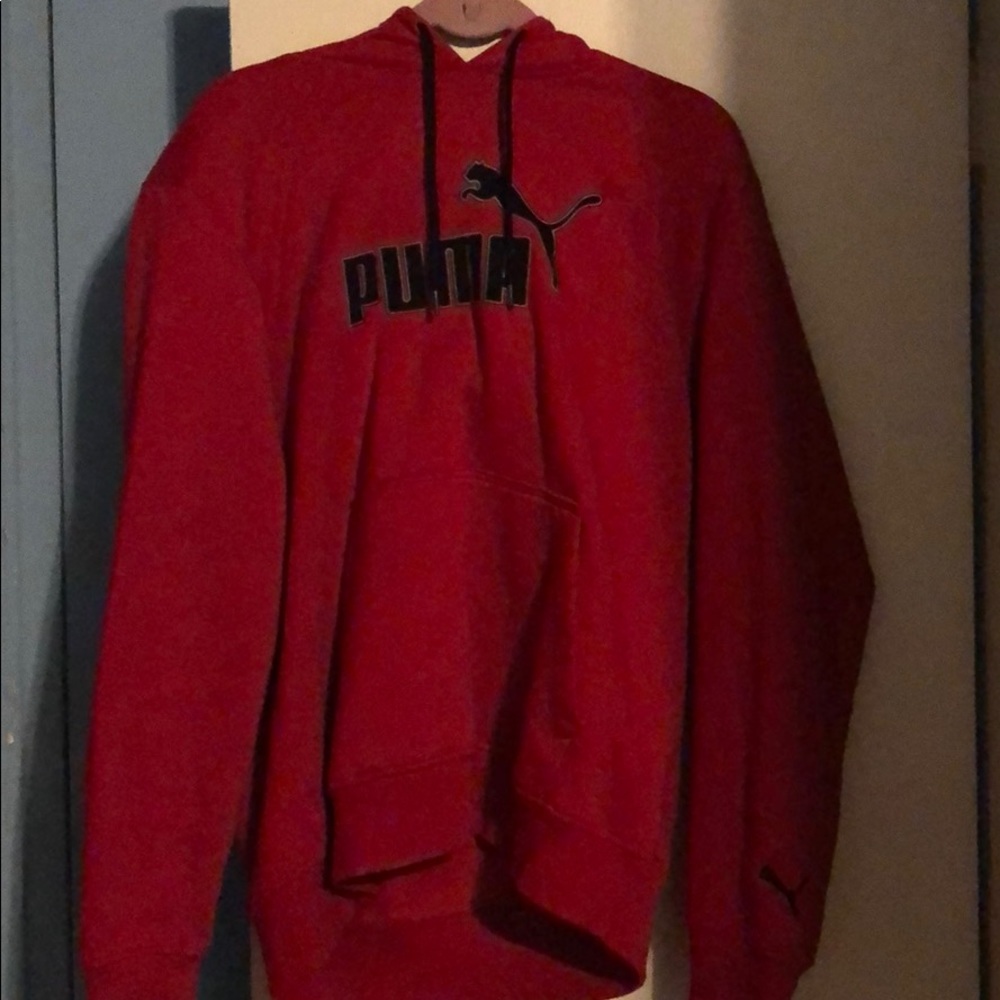 Red Puma Hoodie